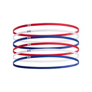 image:imageUnder Armour Womens Mini Elastics 6 Pack 601 Red   White One Size Fits Most600 Red   White
