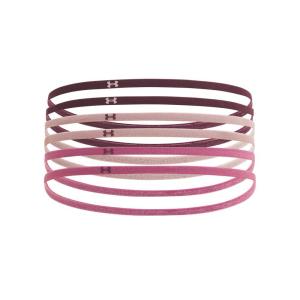 image:imageUnder Armour Womens Mini Elastics 6 Pack 601 Red   White One Size Fits Most602 Dark Maroon  Fuchsia Dusk  Tourmaline Pink