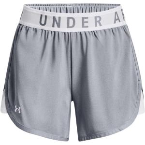 image:imageUnder Armour Womens Play Up 5inch Shorts035 Steel Light Heather  White  White