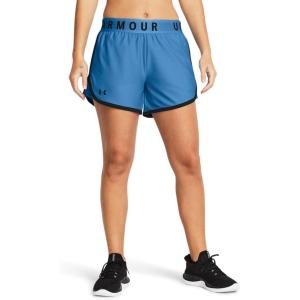 image:imageUnder Armour Womens Play Up 5inch Shorts444 Viral Blue  Black  Black