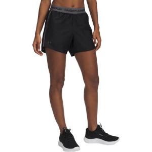image:imageUnder Armour Womens Play Up 5inch Shorts494 Stream   Ether Blue