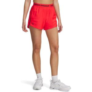image:imageUnder Armour Womens Play Up 5inch Shorts713 Racer Red   Black