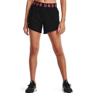 image:imageUnder Armour Womens Play Up 5inch ShortsBlack 004Cerise