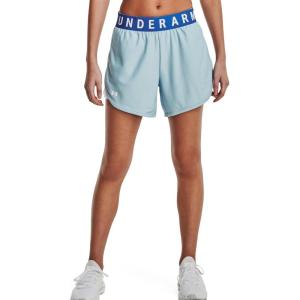 image:imageUnder Armour Womens Play Up 5inch ShortsBreaker Blue 478Sea Mist