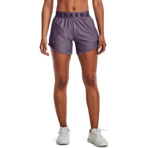 image:imageUnder Armour Womens Play Up 5inch ShortsClub Purple 530White