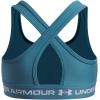 image:imageUnder Armour Girls Crossback MidImpact Sports Bra466 Boundless Blue   White