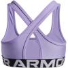 image:imageUnder Armour Girls Crossback MidImpact Sports Bra538 Transparent   White