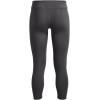 image:imageUnder Armour Girls Motion Solid Crop Leggings010 Jet Gray   White