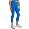 image:imageUnder Armour Girls Motion Solid Crop Leggings402 Blue Atlantis   White