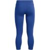 image:imageUnder Armour Girls Motion Solid Crop Leggings432 Tech Blue   White