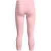 image:imageUnder Armour Girls Motion Solid Crop Leggings647 Prime Pink   White