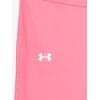 image:imageUnder Armour Girls Motion Solid Crop Leggings672 Super Pink   White