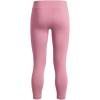 image:imageUnder Armour Girls Motion Solid Crop Leggings697 Pink Elixir   White