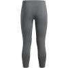 image:imageUnder Armour Girls Motion Solid Crop Leggings709 Clay Green   Titanium