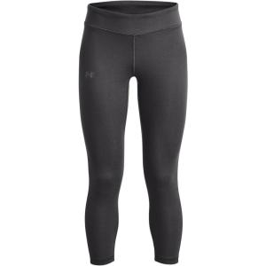 image:imageUnder Armour Girls Motion Solid Crop Leggings010 Jet Gray   White