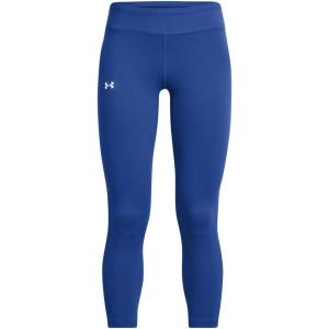 image:imageUnder Armour Girls Motion Solid Crop Leggings432 Tech Blue   White