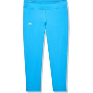 image:imageUnder Armour Girls Motion Solid Crop Leggings452 Ether Blue   White