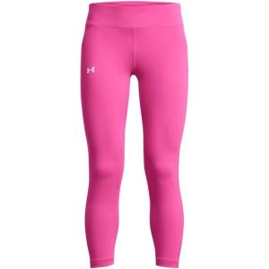 image:imageUnder Armour Girls Motion Solid Crop Leggings653 Rebel Pink   Pink