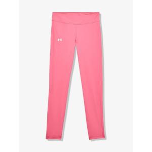 image:imageUnder Armour Girls Motion Solid Crop Leggings672 Super Pink   White