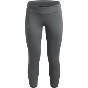 image:imageUnder Armour Girls Motion Solid Crop Leggings709 Clay Green   Titanium