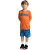 image:imageUnder Armour Boys 2piece Short Sleeve Graphic TShirt and Shorts Set Lightweight amp BreathableApollo Orange