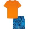 image:imageUnder Armour Boys 2piece Short Sleeve Graphic TShirt and Shorts Set Lightweight amp BreathableApollo Orange