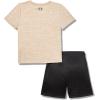 image:imageUnder Armour Boys 2piece Short Sleeve Graphic TShirt and Shorts Set Lightweight amp BreathableCity Khaki Tech