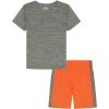 image:imageUnder Armour Boys 2piece Short Sleeve Graphic TShirt and Shorts Set Lightweight amp BreathableClay Green Project