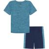 image:imageUnder Armour Boys 2piece Short Sleeve Graphic TShirt and Shorts Set Lightweight amp BreathableFresco Blue Super