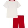image:imageUnder Armour Boys 2piece Short Sleeve Graphic TShirt and Shorts Set Lightweight amp BreathableRed Soccer Tech