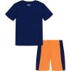 image:imageUnder Armour Boys 2piece Short Sleeve Graphic TShirt and Shorts Set Lightweight amp BreathableRoyal Dropback