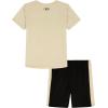 image:imageUnder Armour Boys 2piece Short Sleeve Graphic TShirt and Shorts Set Lightweight amp BreathableSandstorm Twist Bar