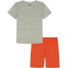 image:imageUnder Armour Boys 2piece Short Sleeve Graphic TShirt and Shorts Set Lightweight amp BreathableSummit White Awesome