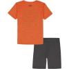 image:imageUnder Armour Boys 2piece Short Sleeve Graphic TShirt and Shorts Set Lightweight amp BreathableVenom Red