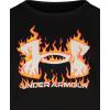 image:imageUnder Armour Boys Short Sleeve Core Graphic TShirt Lightweight amp Breathable Relaxed FitBlack Fired Up