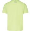 image:imageUnder Armour Boys Short Sleeve Core Graphic TShirt Lightweight amp Breathable Relaxed FitFade Green Hype