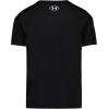 image:imageUnder Armour Boys Short Sleeve Logo Graphic TShirt Lightweight amp Breathable Relaxed FitBlack Tech Big Logo
