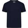 image:imageUnder Armour Boys Short Sleeve Logo Graphic TShirt Lightweight amp Breathable Relaxed FitMidnight Navy Fill