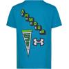 image:imageUnder Armour Boys Short Sleeve Logo Graphic TShirt Lightweight amp Breathable Relaxed FitMod Gray Locker