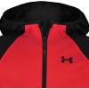 image:imageUnder Armour Boys Sim Softshell Hooded Jacket Full Zipper Closure Lightweight amp WaterresistantRed
