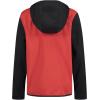 image:imageUnder Armour Boys Sim Softshell Hooded Jacket Full Zipper Closure Lightweight amp WaterresistantRed Black