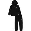 image:imageUnder Armour Boys 2Piece Hoodie Set Full Zip Sweatshirt and Fleece PantsBlack Dk