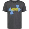 image:imageUnder Armour Boys Short Sleeve Logo Graphic TShirt Lightweight amp Breathable Relaxed FitBig Castlerock Logo