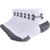 image:imageUnder Armour boys Multi Pack Quarter SockWhite Grey Band