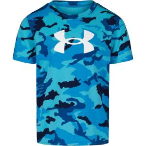 image:imageUnder Armour Boys Short Sleeve Core Graphic TShirt Lightweight amp Breathable Relaxed FitFresco Blue Woodland