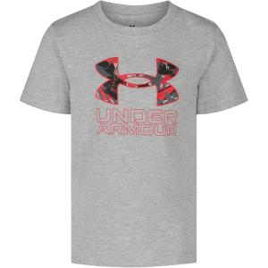 image:imageUnder Armour Boys Short Sleeve Core Graphic TShirt Lightweight amp Breathable Relaxed FitMod Gray Core Fill
