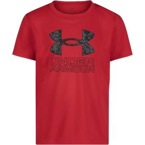 image:imageUnder Armour Boys Short Sleeve Core Graphic TShirt Lightweight amp Breathable Relaxed FitRed Fill