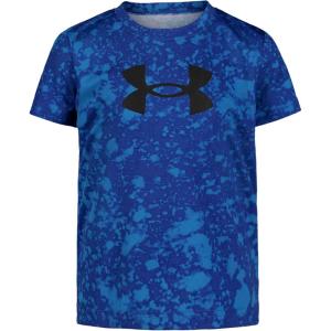image:imageUnder Armour Boys Short Sleeve Core Graphic TShirt Lightweight amp Breathable Relaxed FitTeam Royal Allover