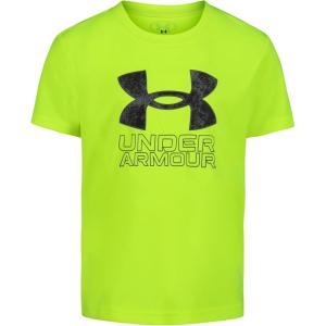 image:imageUnder Armour Boys Short Sleeve Core Graphic TShirt Lightweight amp Breathable Relaxed FitYellow Print Fill