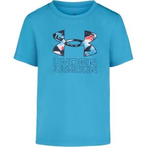 image:imageUnder Armour Boys Short Sleeve Logo Graphic TShirt Lightweight amp Breathable Relaxed FitCapri Brushy